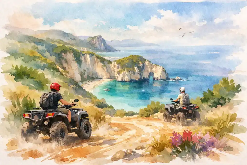 7 best atv routes in zakynthos featured