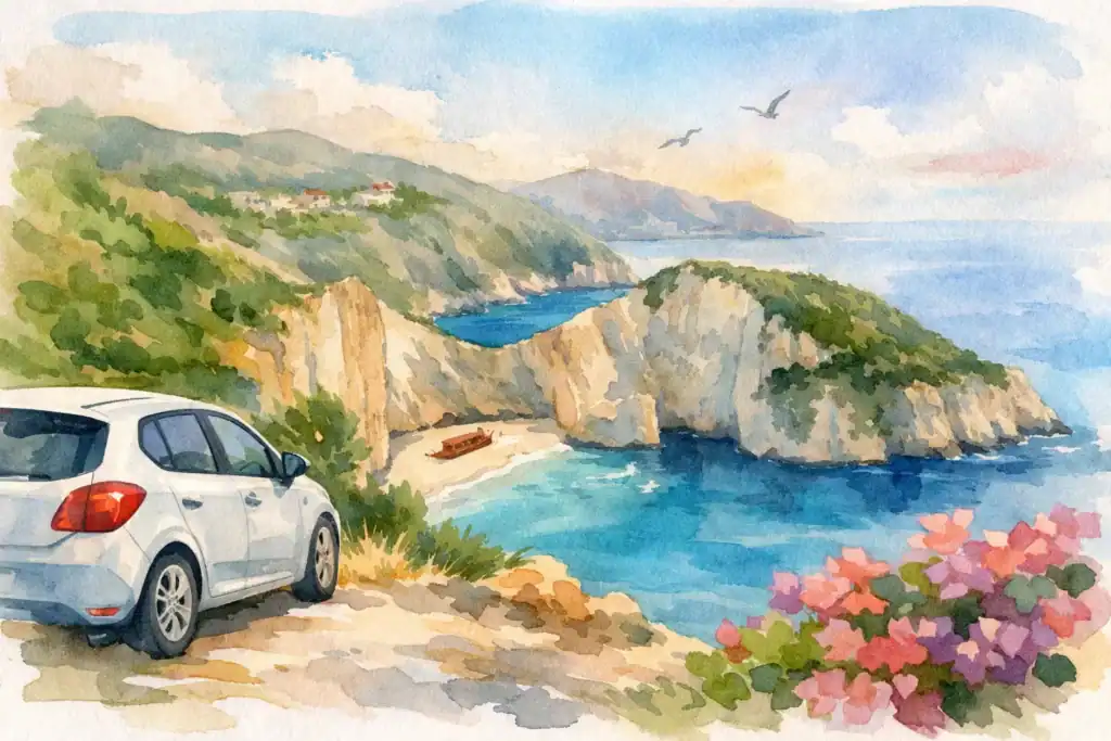 9 car rental tips for zakynthos featured