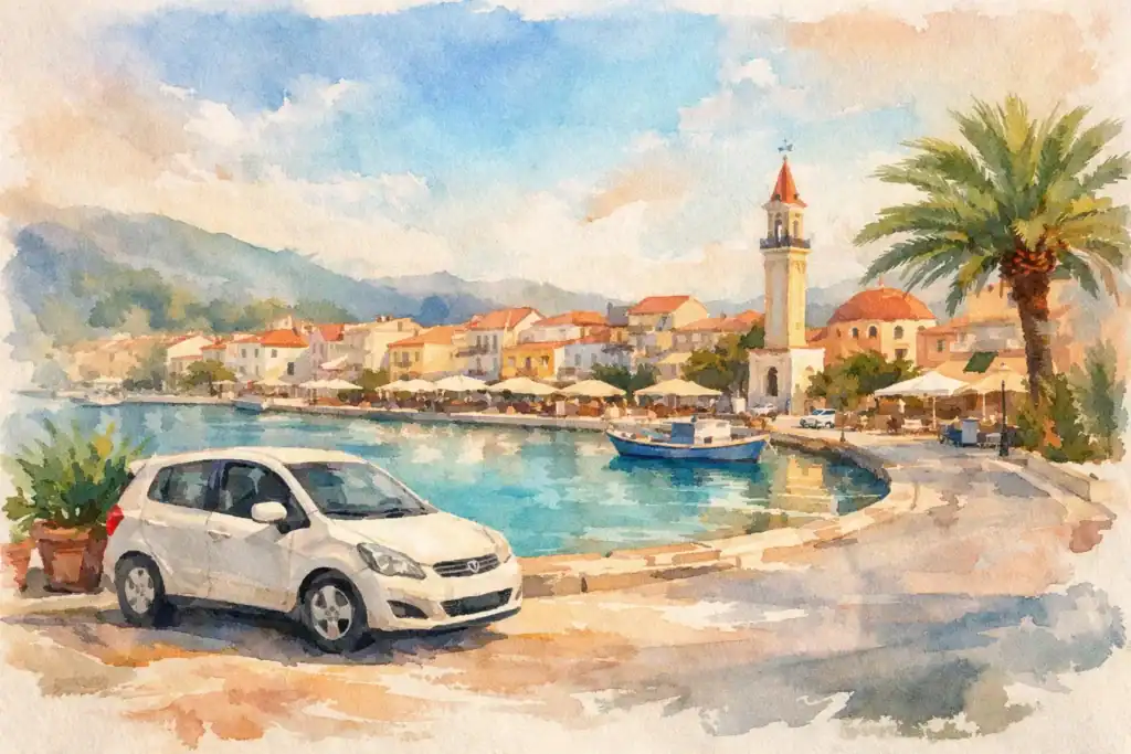 car rental zakynthos town what to know featured