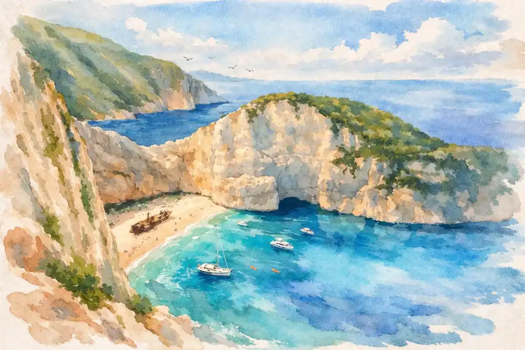 how to visit navagio beach the right way featured