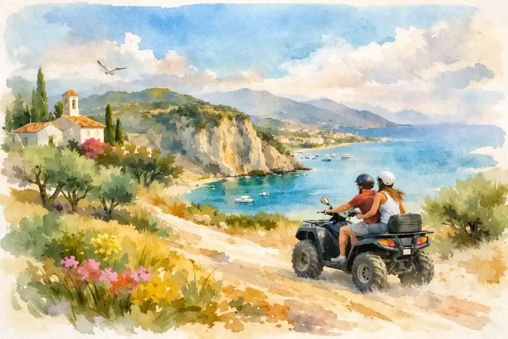 atv rental tragaki vrij op pad in zakynthos featured