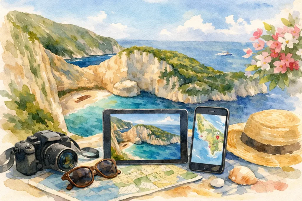 Digitale Reiseplanung auf Zakynthos leicht gemacht