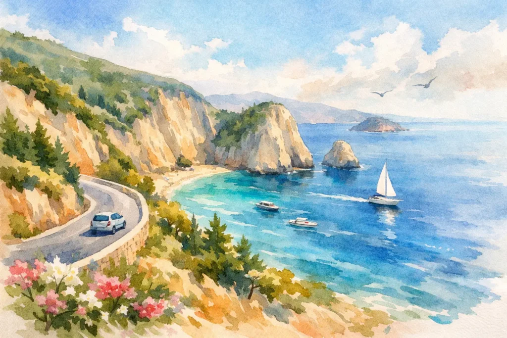 Inselstraßen-Zakynthos-Reiseführer für unterwegs