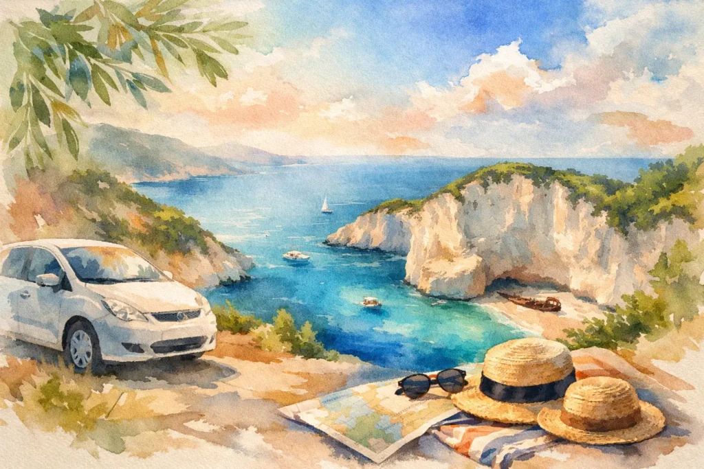 Mietwagen ohne Kreditkarte buchen auf Zakynthos