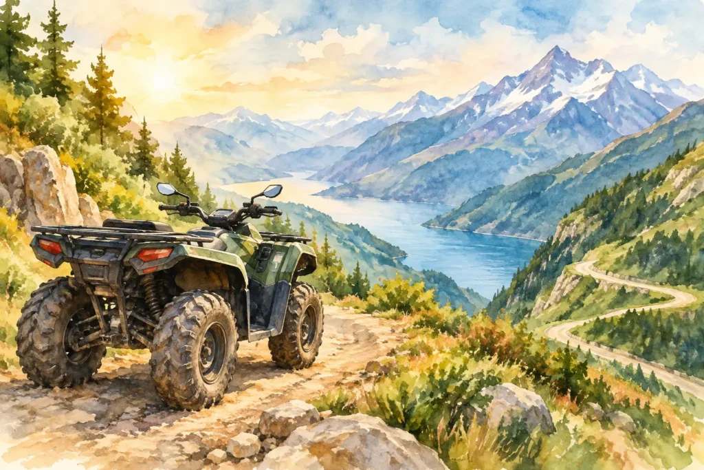 Beste ATVs für Bergstraßen : quel ATV choisir ?
