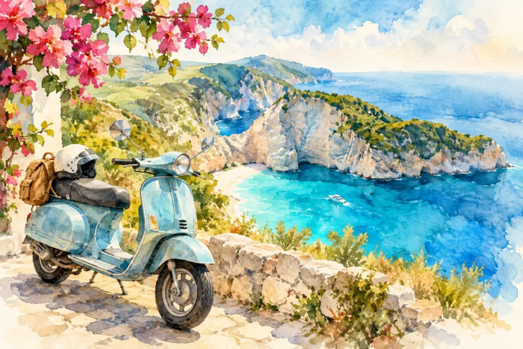 Welche Fahrerlaubnis für Roller à Zakynthos ?
