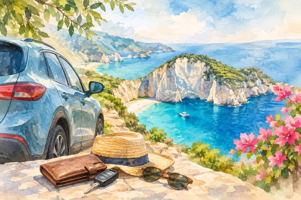 Brauche ich Kaution beim Mietwagen auf Zakynthos?