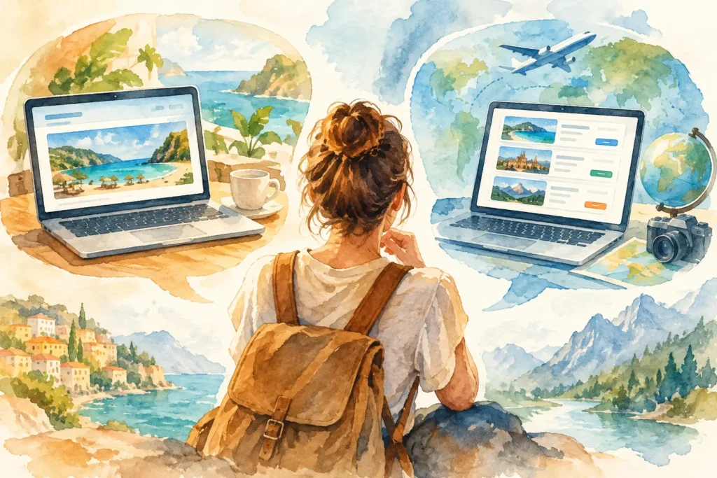 Réservation directe ou comparateur voyage?