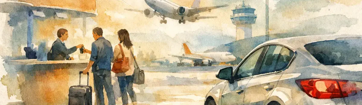 Airport Arrival Car Rental Example Explained