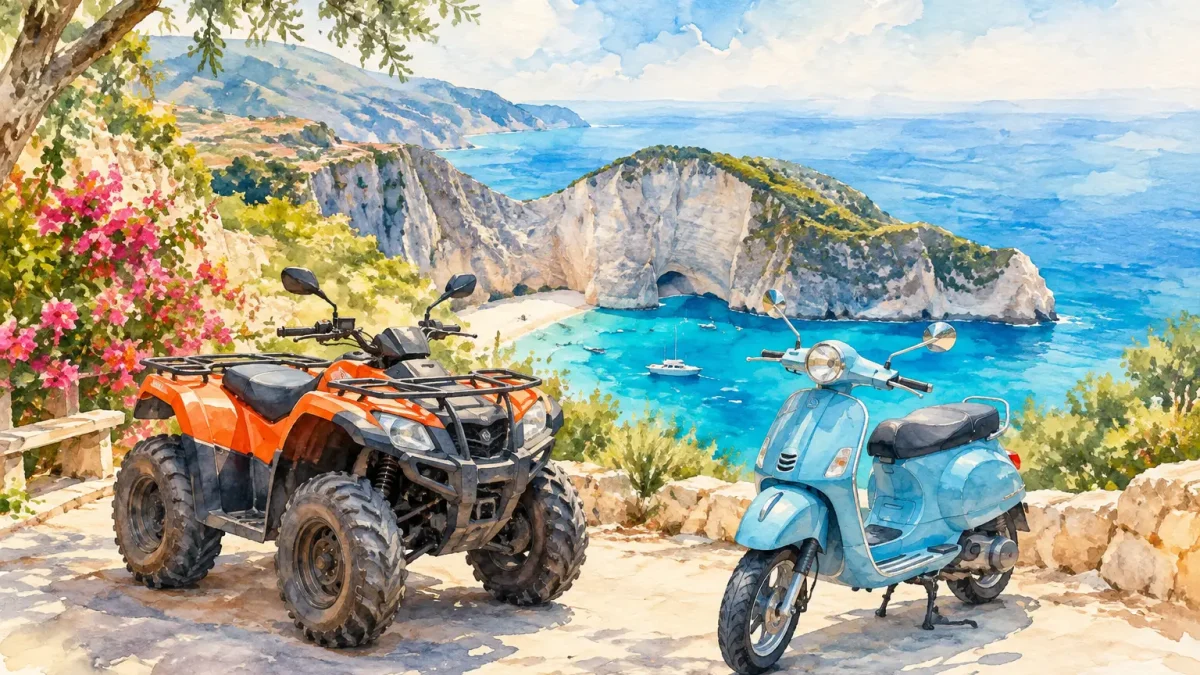 ATV oder Scooter? Válassz jól Zakynthoson