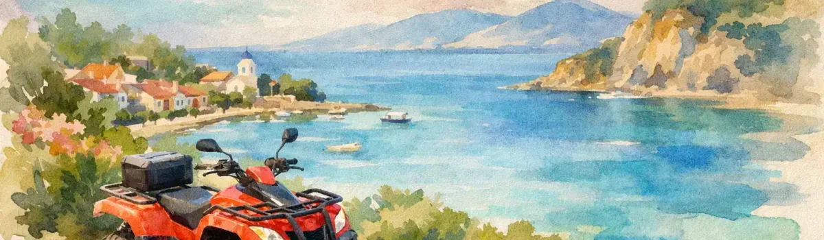 ATV Rental Argassi for Easy Island Travel