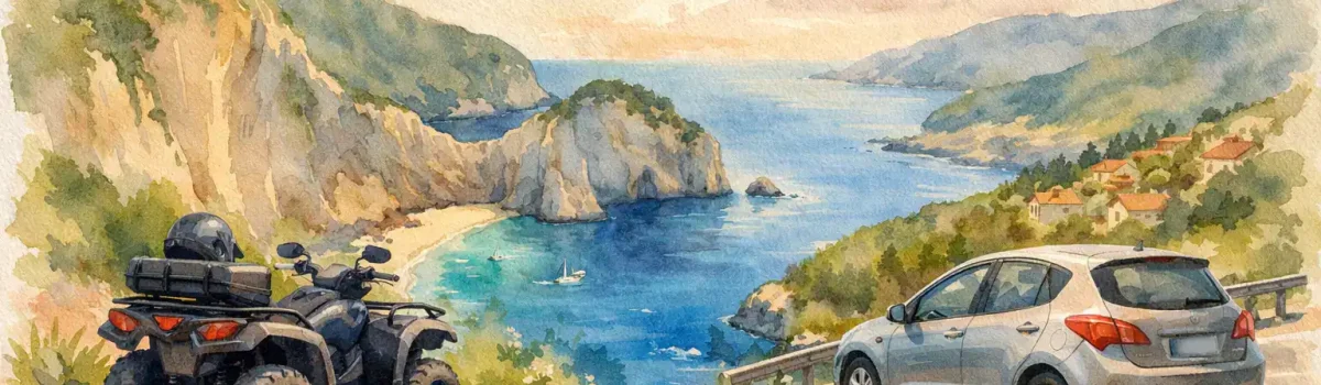 ATV vs Car Island Travel in Zakynthos