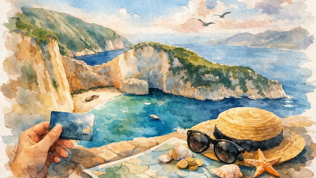Brauche ich eine Kreditkarte für Zakynthos?
