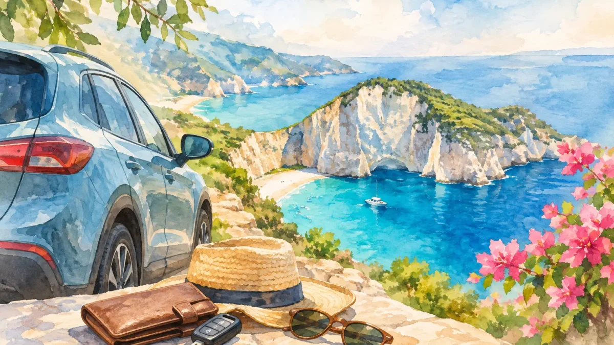 Brauche ich Kaution beim Mietwagen auf Zakynthos?