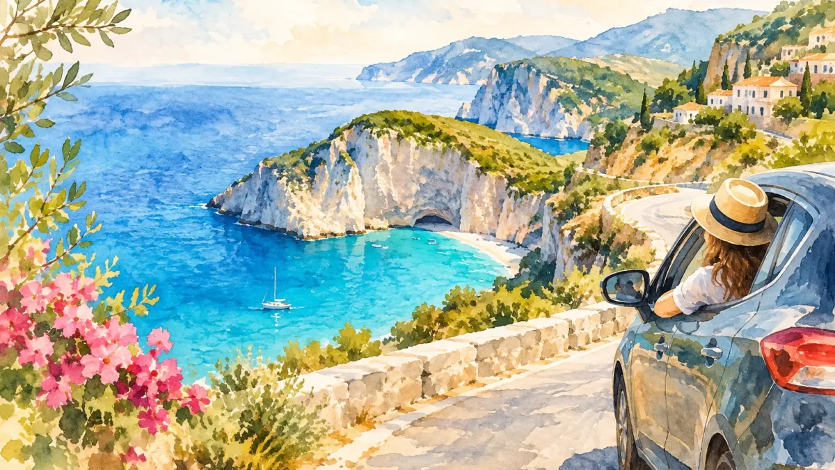 Conduire à Zakynthos - vezetési tippek turistáknak