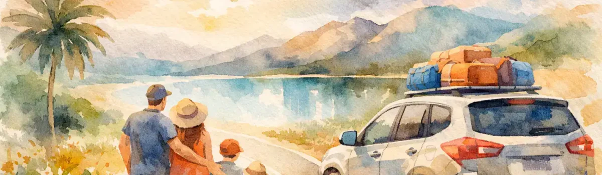 Family Trip with Rental Car Made Easy