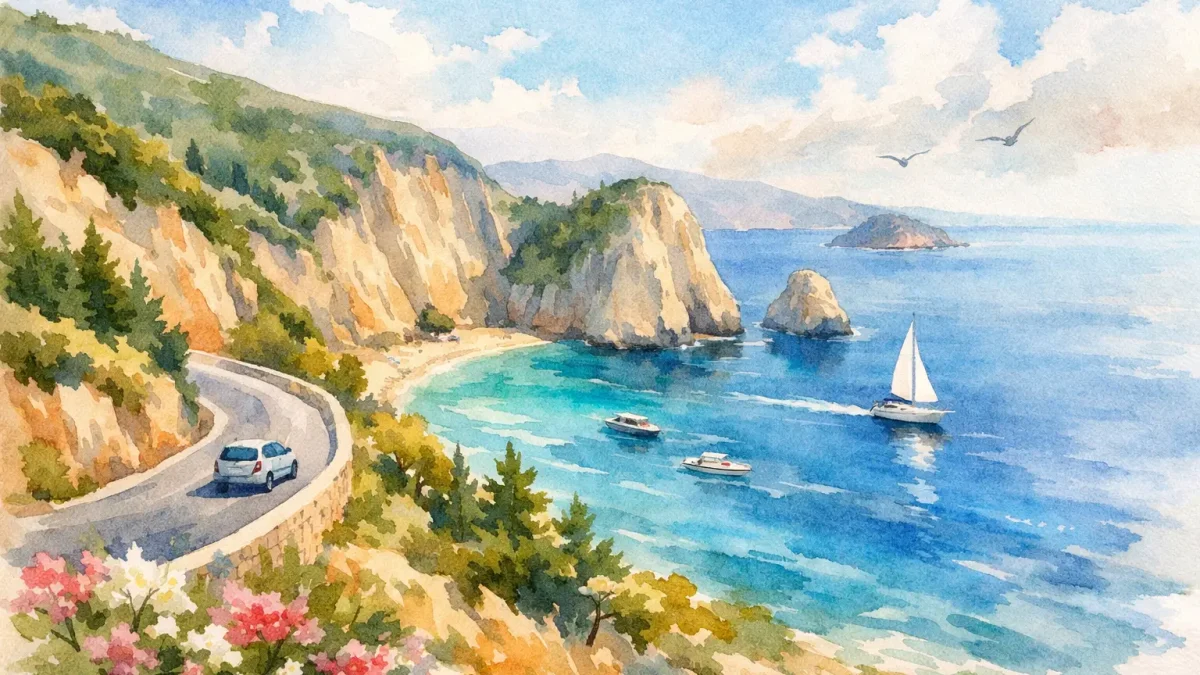 Inselstraßen-Zakynthos-Reiseführer für unterwegs