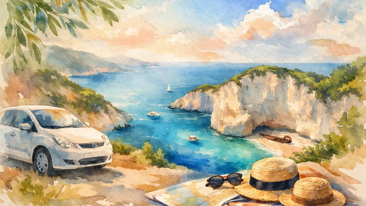 Mietwagen ohne Kreditkarte buchen auf Zakynthos