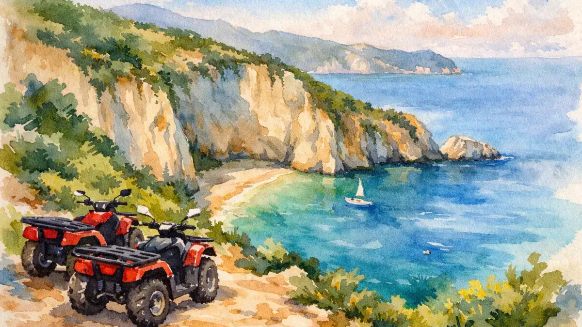 spiagge nascoste raggiungibili in atv a zante featured